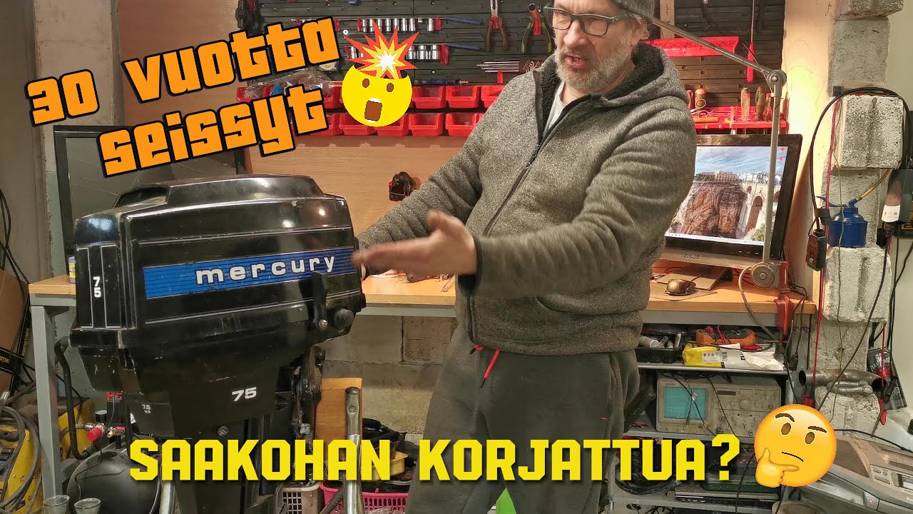 Ei ollut 70-luvulla hyppysähköä Mercury 75 :ssa