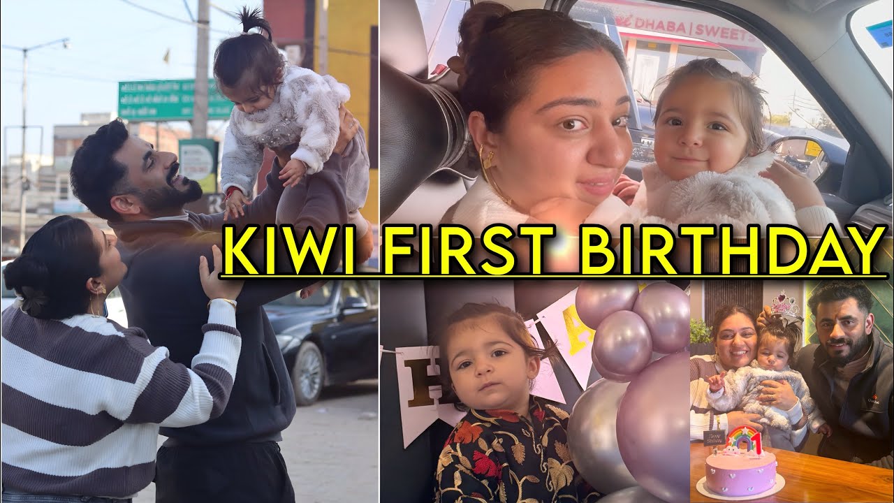 KIWI FIRST BIRTHDAY CELEBRATION VLOG 🎂| OUR LITTLE KIWI TURNED ONE 🥹 
