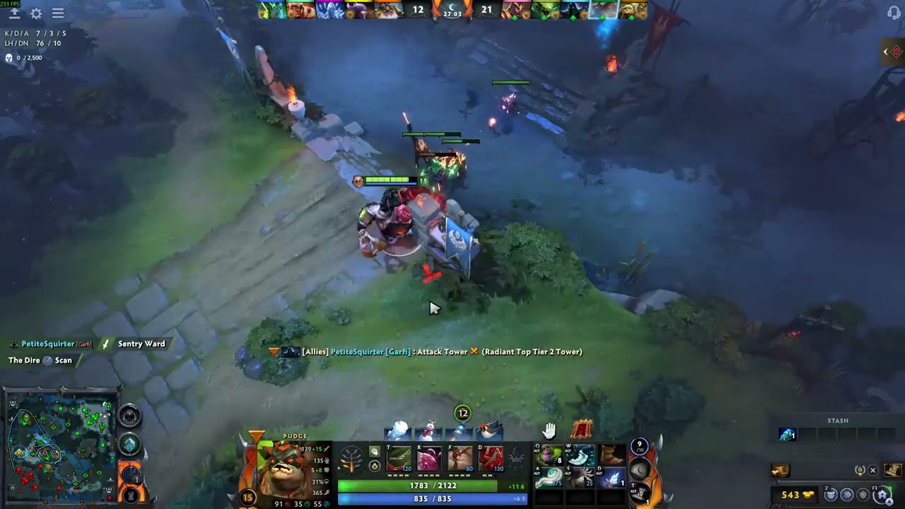 Pudge Plays! Please Follow & Subscribe! #dota2 #dotanotdead #gamergirl💕 #share #subscribe