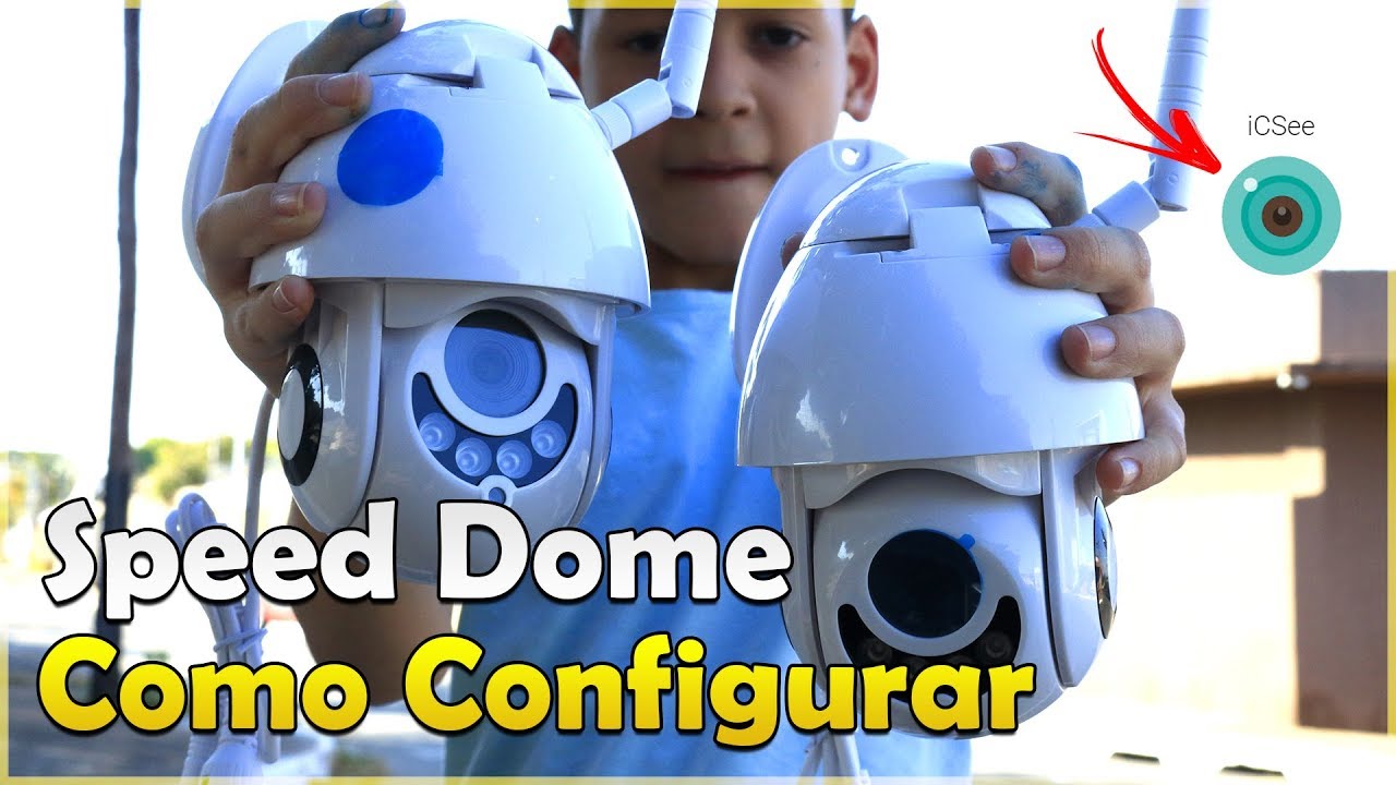 CÂMERA SPEED DOME ICSEE COMO CONFIGURAR PASSO A PASSO