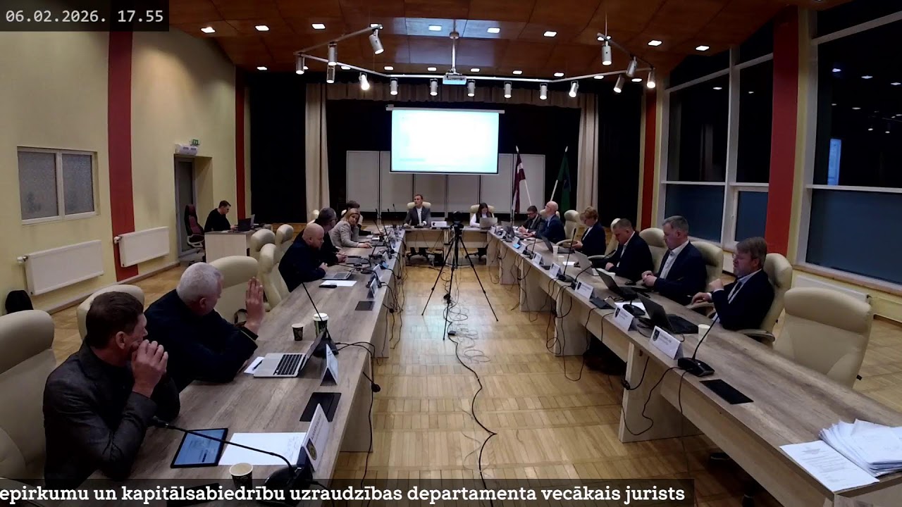 Talsu novada pašvaldības domes sēde 06.02.2026. plkst. 13.30