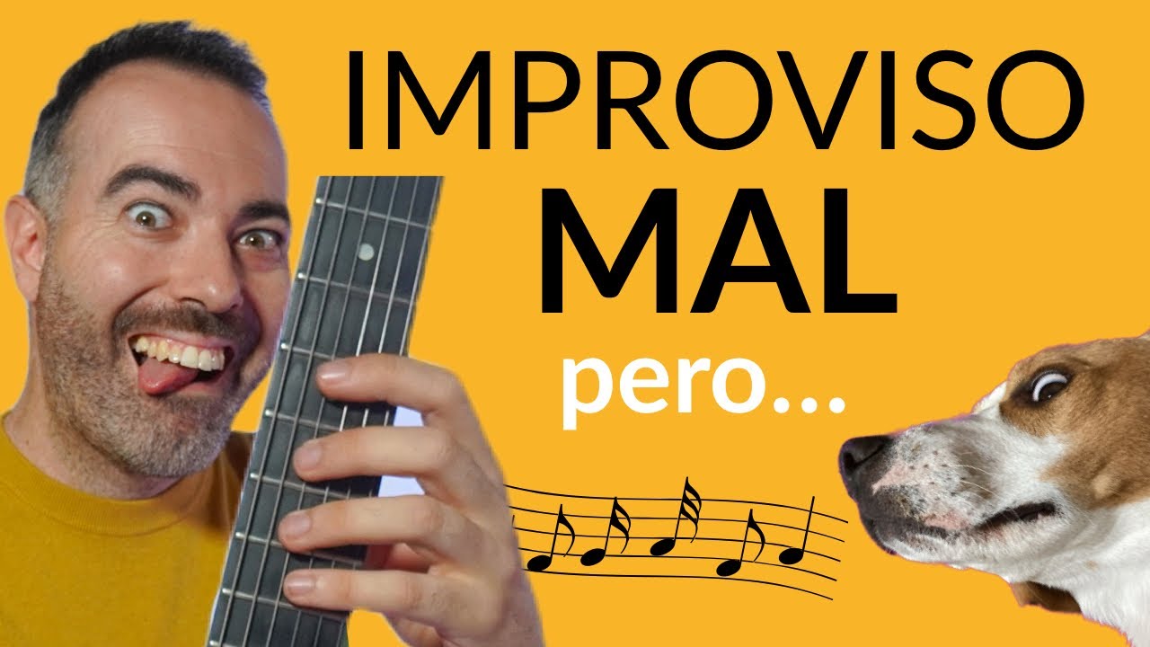 7 TRAMPAS para IMPROVISAR un SOLO de guitarra con Éxito 😁