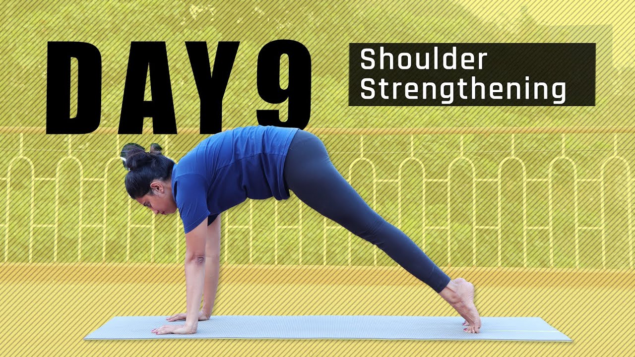 Yoga For Shoulder | Day 9 of 21 Days Yoga Practice | Yoga For Beginners