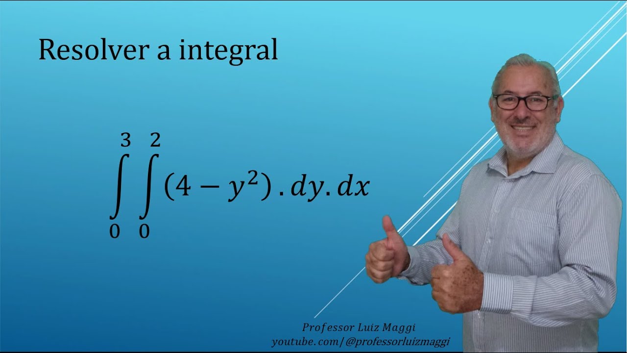 EXEMPLO DE UMA INTEGRAL DUPLA ITERADA EM UMA REGIÃO RETANGULAR