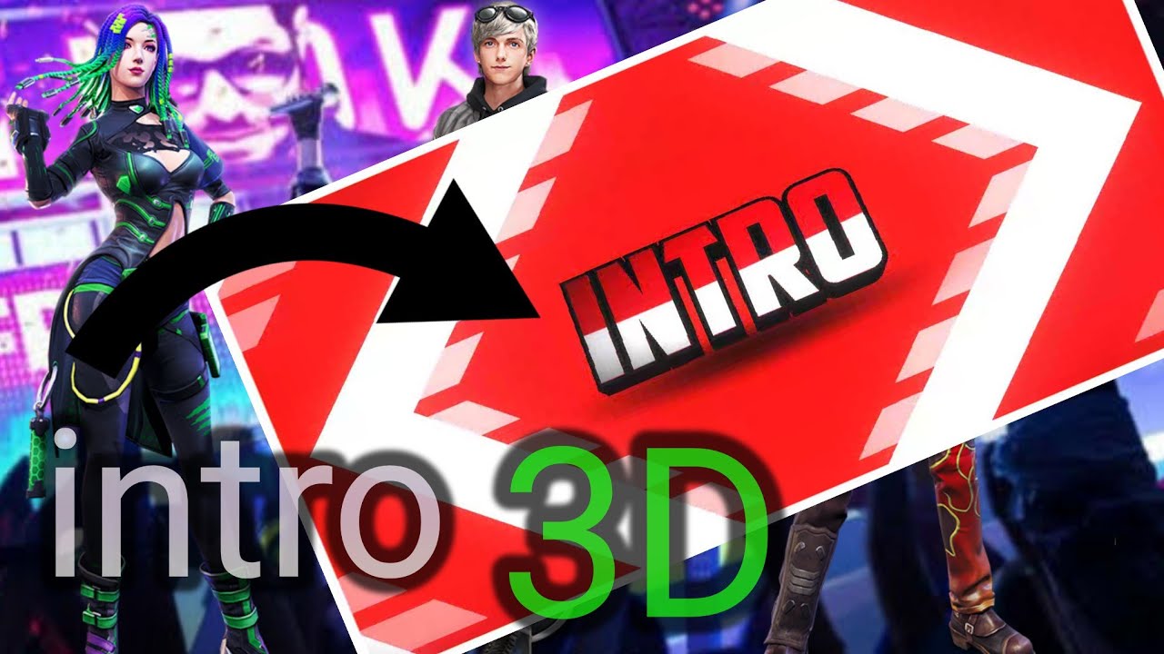 COMO FAZER INTRO 3D PELO CELULAR