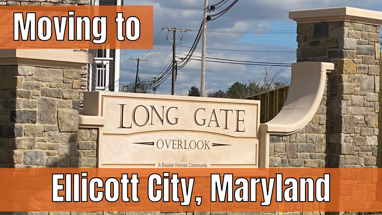 Moving to Ellicott City, Maryland ~ LONG GATE OVERLOOK Neighborhood Driving Tour