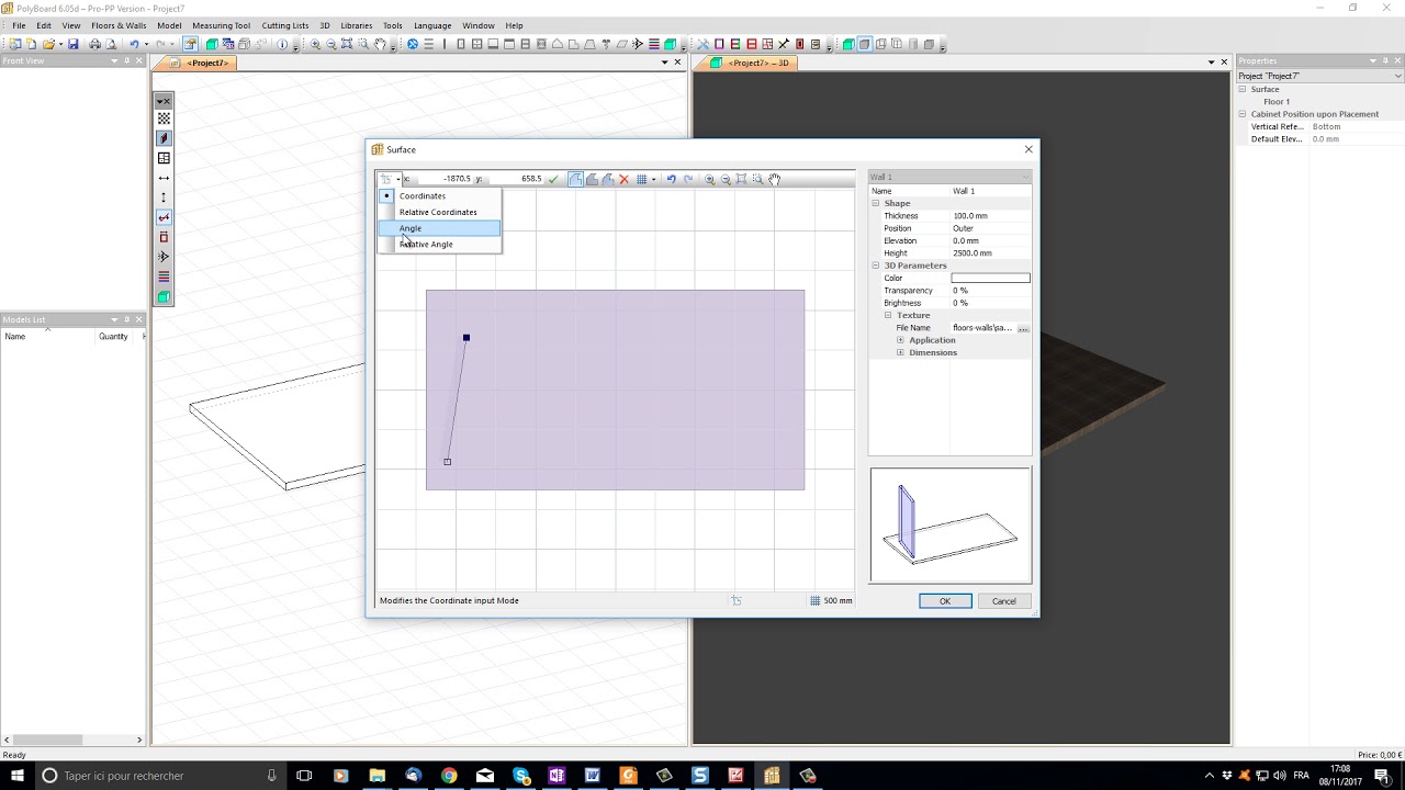 Drawing a room in PolyBoard & Quick Design | Wood Designer Ltd