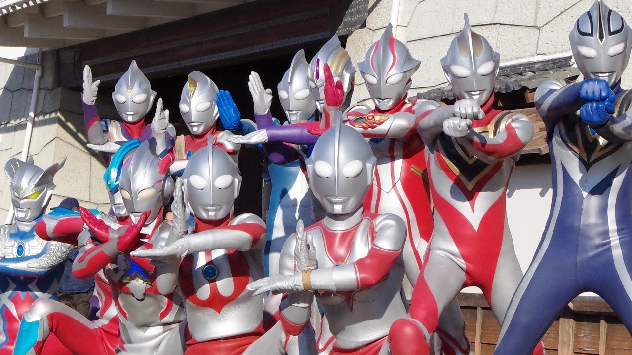 ウルトラマン大集合 ウルトラマン,オーブ,エックス,ギンガ,ゼロ,メビウス,ガイア,アグル,ダイナ,ティガ,ジャック,ゾフィー,コスモス 握手会 Ultraman