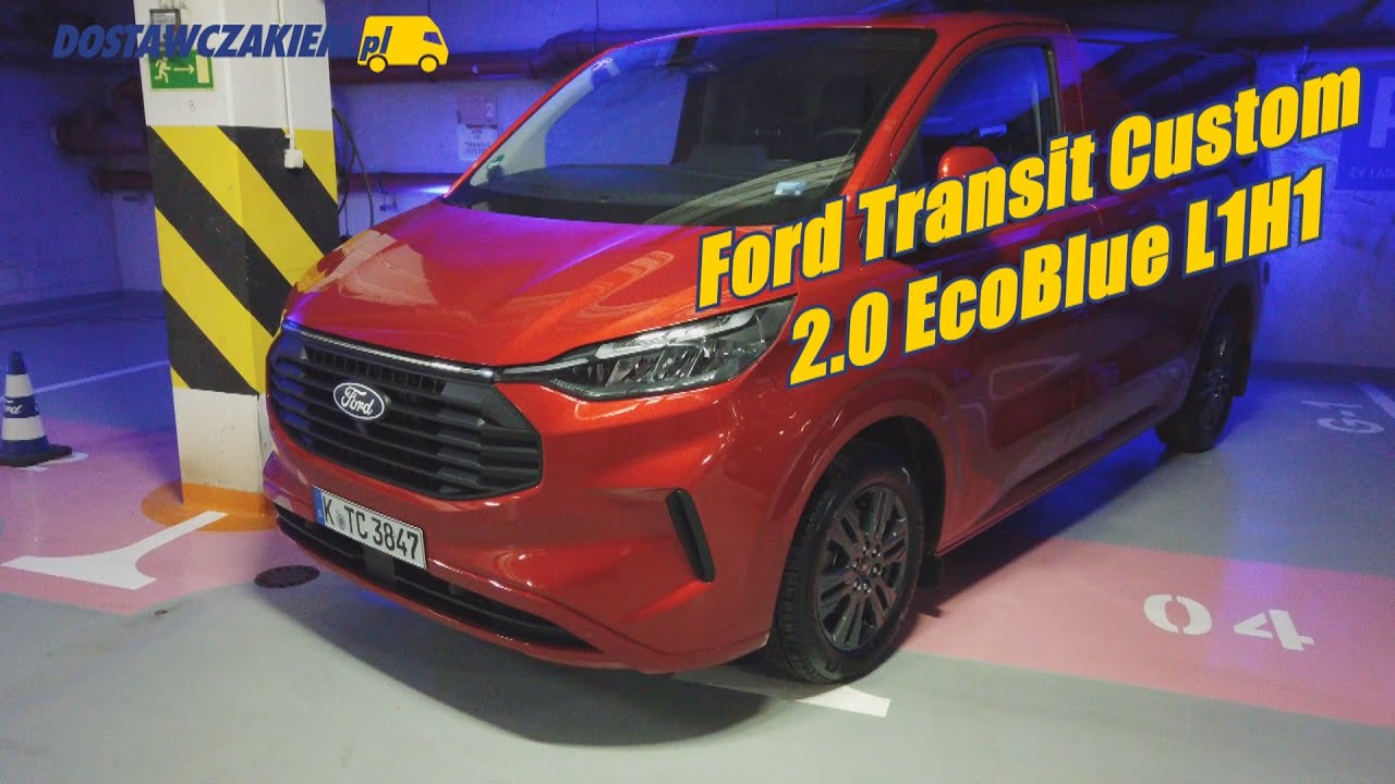 Ford Transit Custom II 2.0 EcoBlue – pierwsza jazda testowa