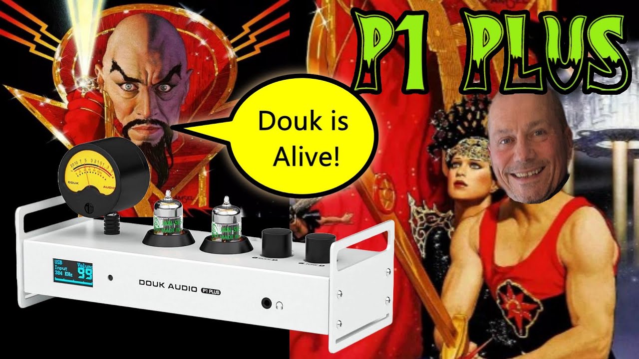 Предварительный усилитель и усилитель для наушников Douk Audio P1 PLUS DAC. #utilitariantv #douka...