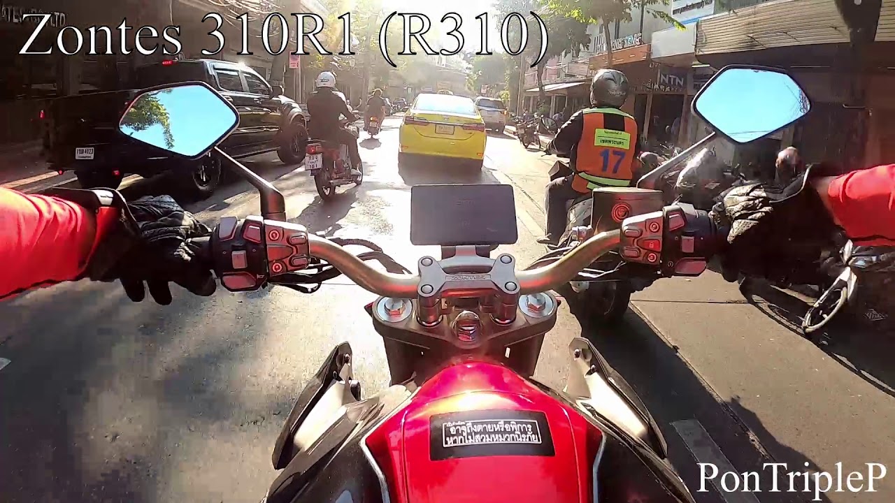Test Ride Zontes 310R1 (R310) Bangkok