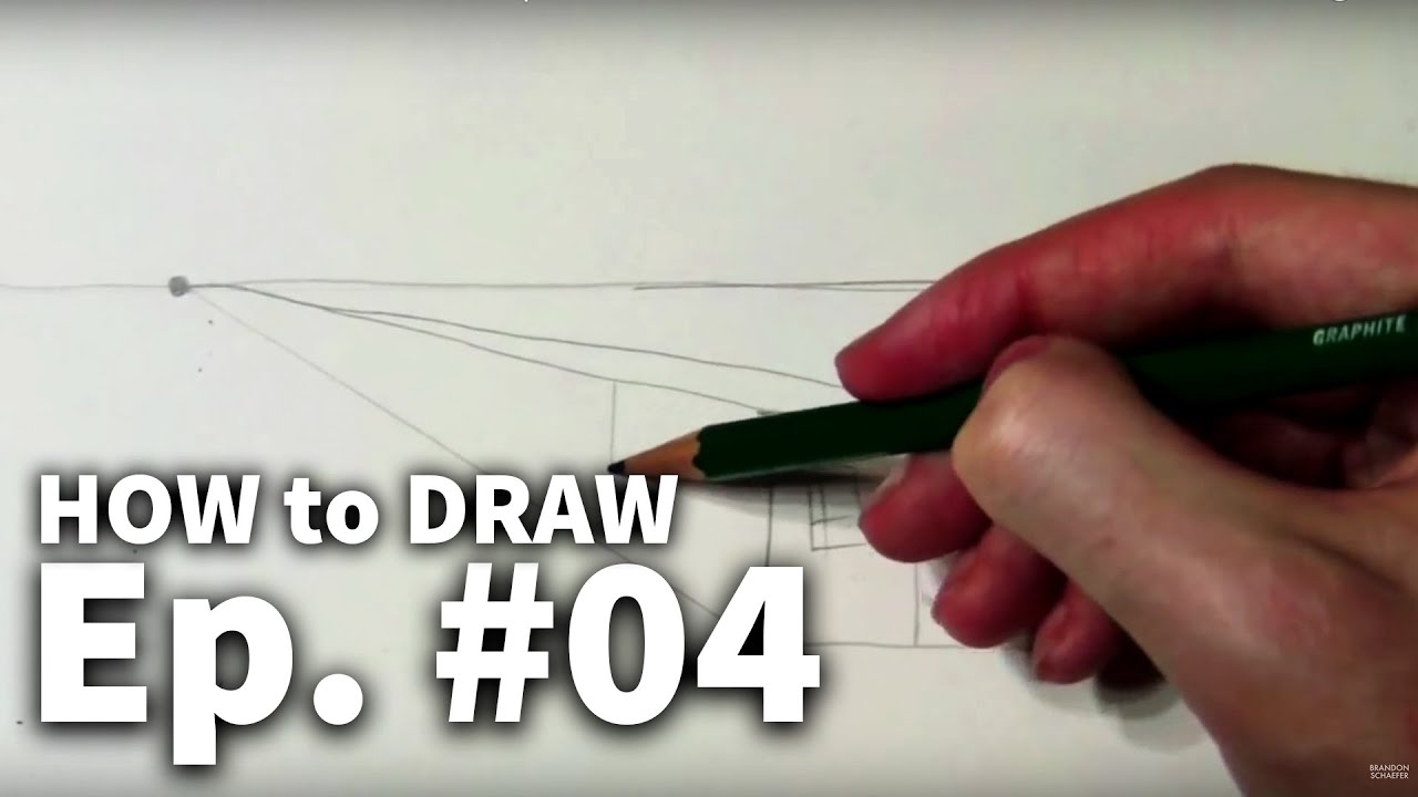 Учимся рисовать #04 — Одноточечная перспектива