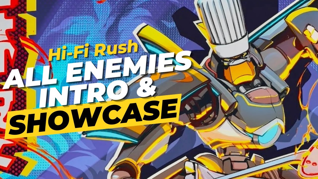 Hi-Fi Rush - All Enemies' Intro & Showcase