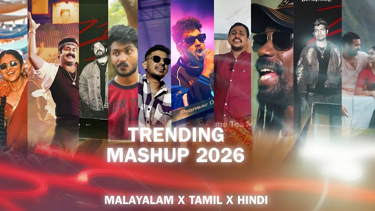 Trending Dance Mashup| 2026| DJ Rash Kerala | Malayalam X Tamil | 