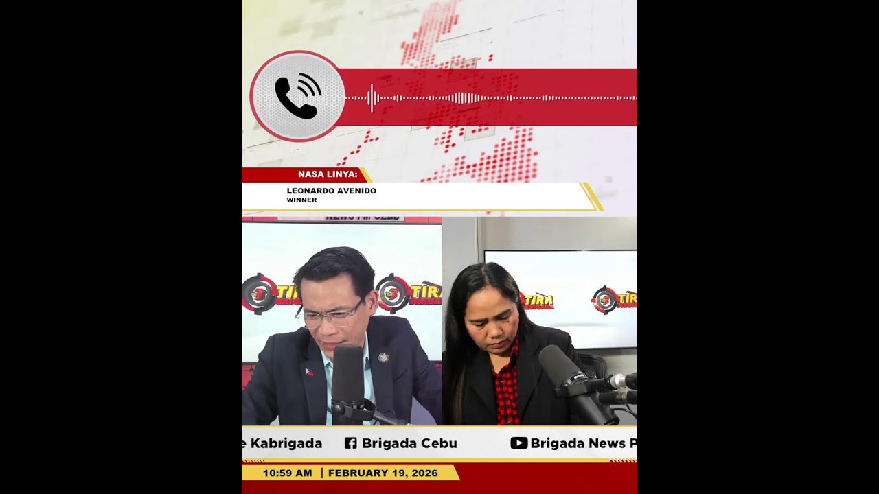 𝐓𝐈𝐑𝐀 𝐁𝐑𝐈𝐆𝐀𝐃𝐀 FEBRUARY 19, 2026 | THURSDAY 90.7 BRIGADA NEWS FM CEBU