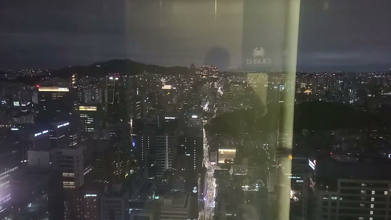 (야경 촬영) 서울특별시 강남구 삼성동 트레이드타워 52층전용 티센크루프엘리베이터 탑사기