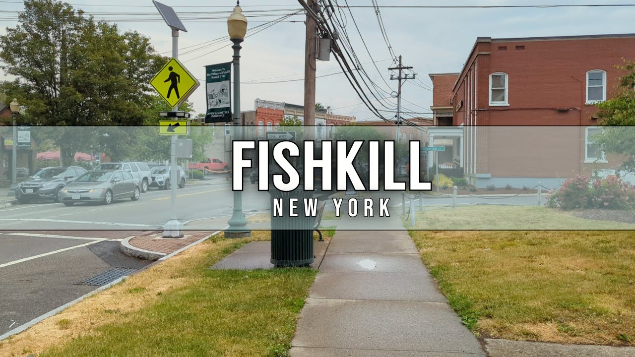 NEW YORK | Fishkill Walking Tour [4K]