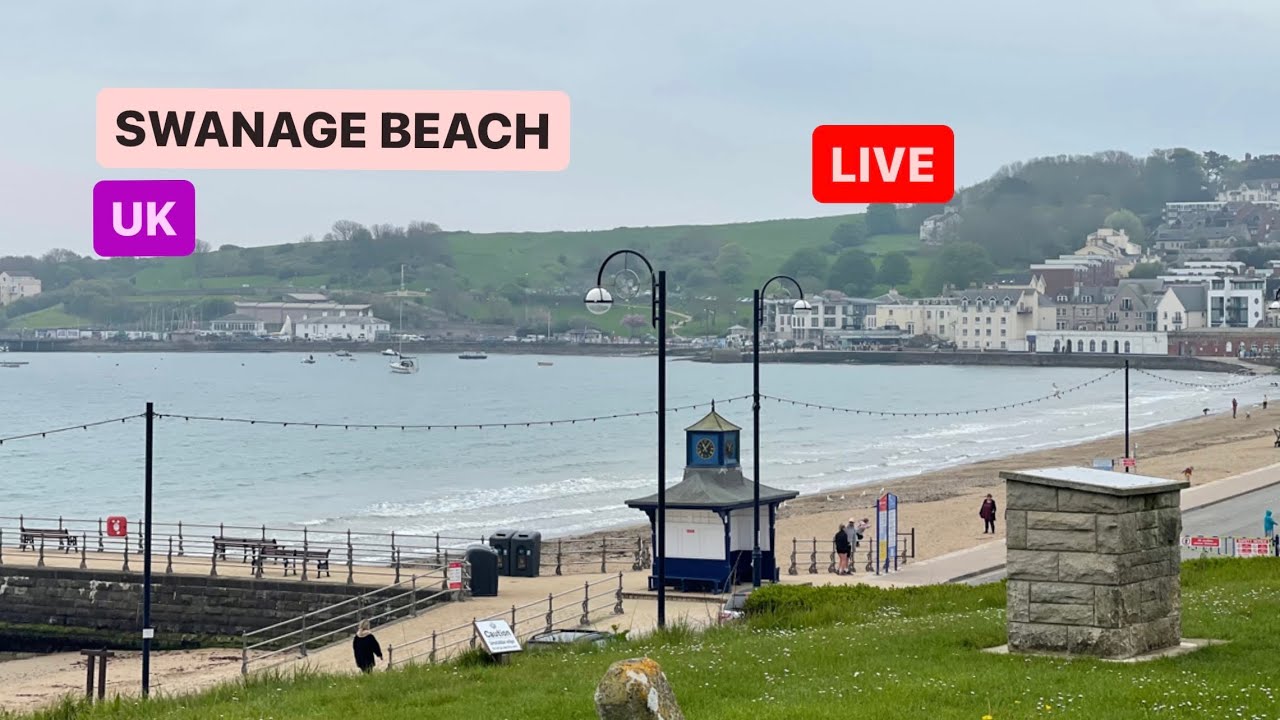 🔴LIVE din SWANAGE BEACH UK