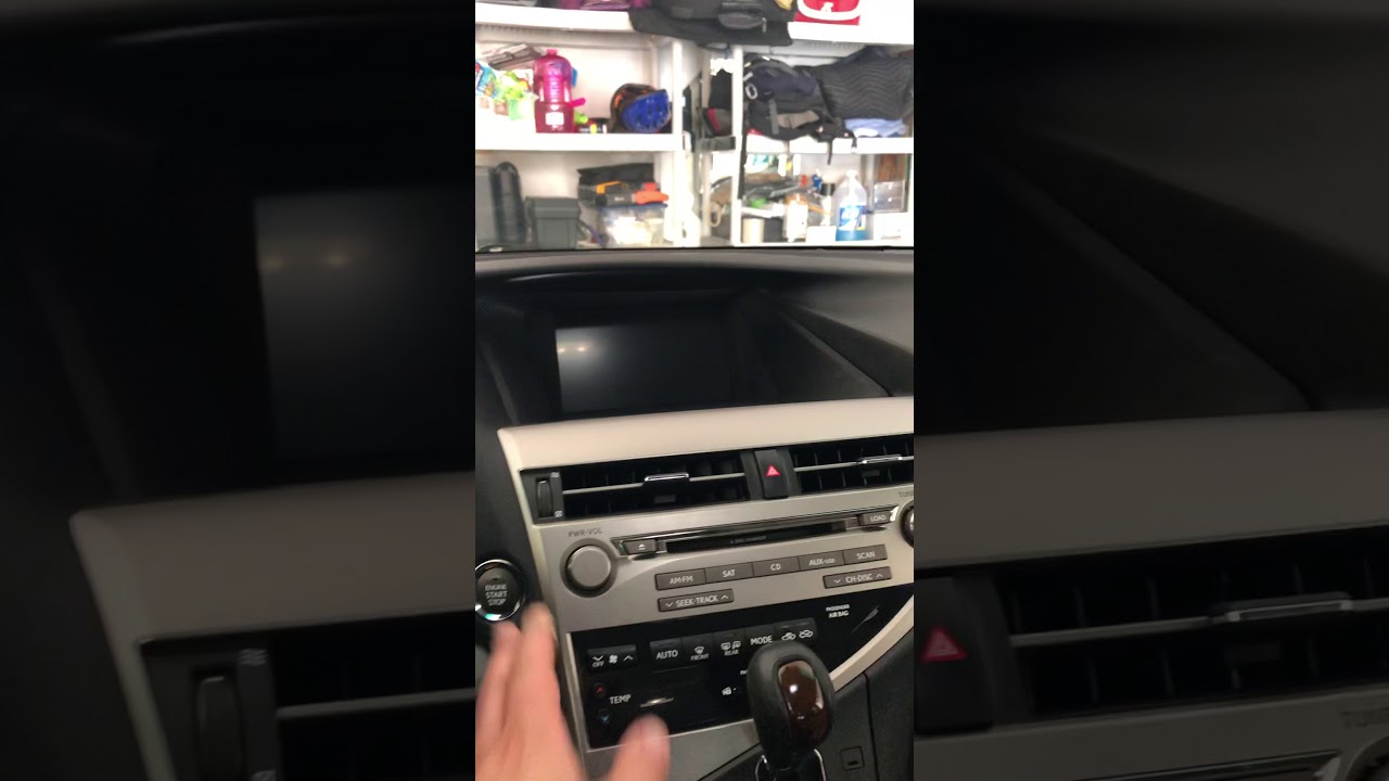 VLine VL2 Screen Issue after Bluetooth Phone Call - 2012 Lexus RX350 (P1 of 2)