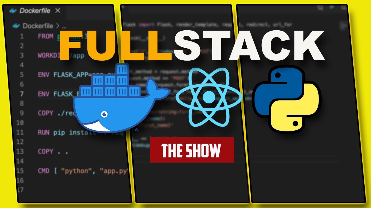Docker Tutorial for Beginners Full Video - Learn Docker By Building A Simple Flask React Application