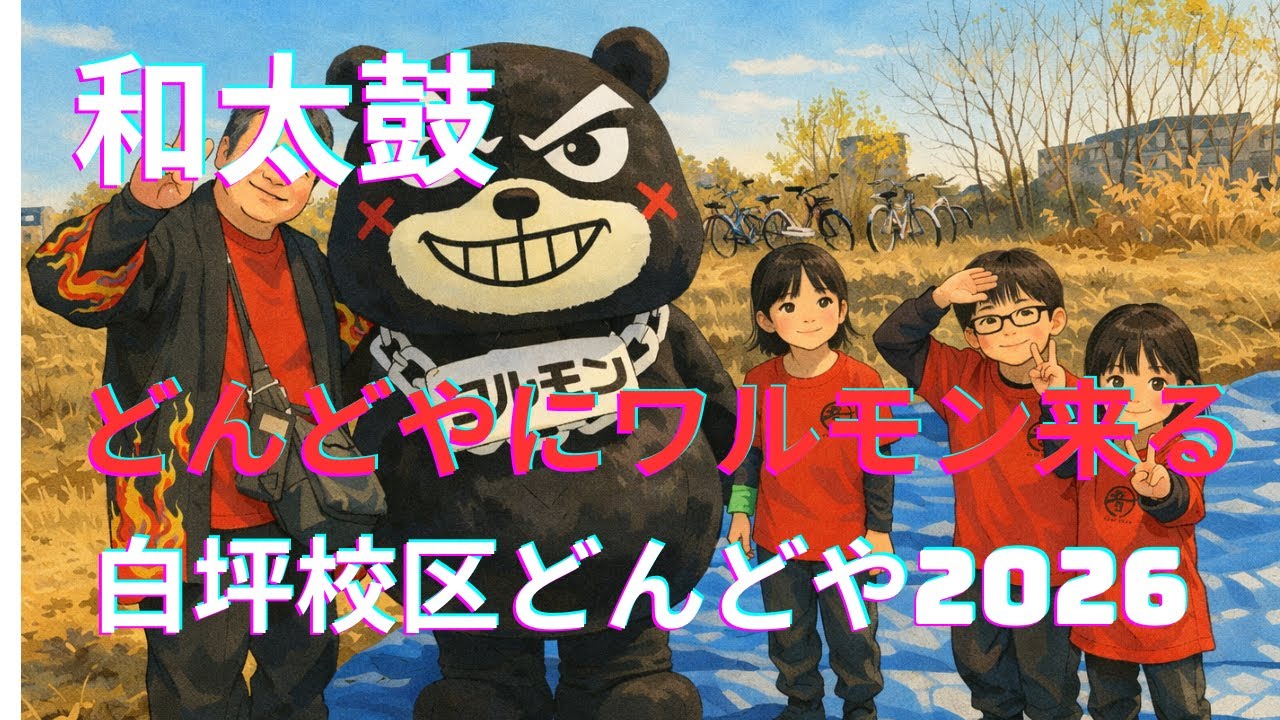 どんどやにワルモン来る
