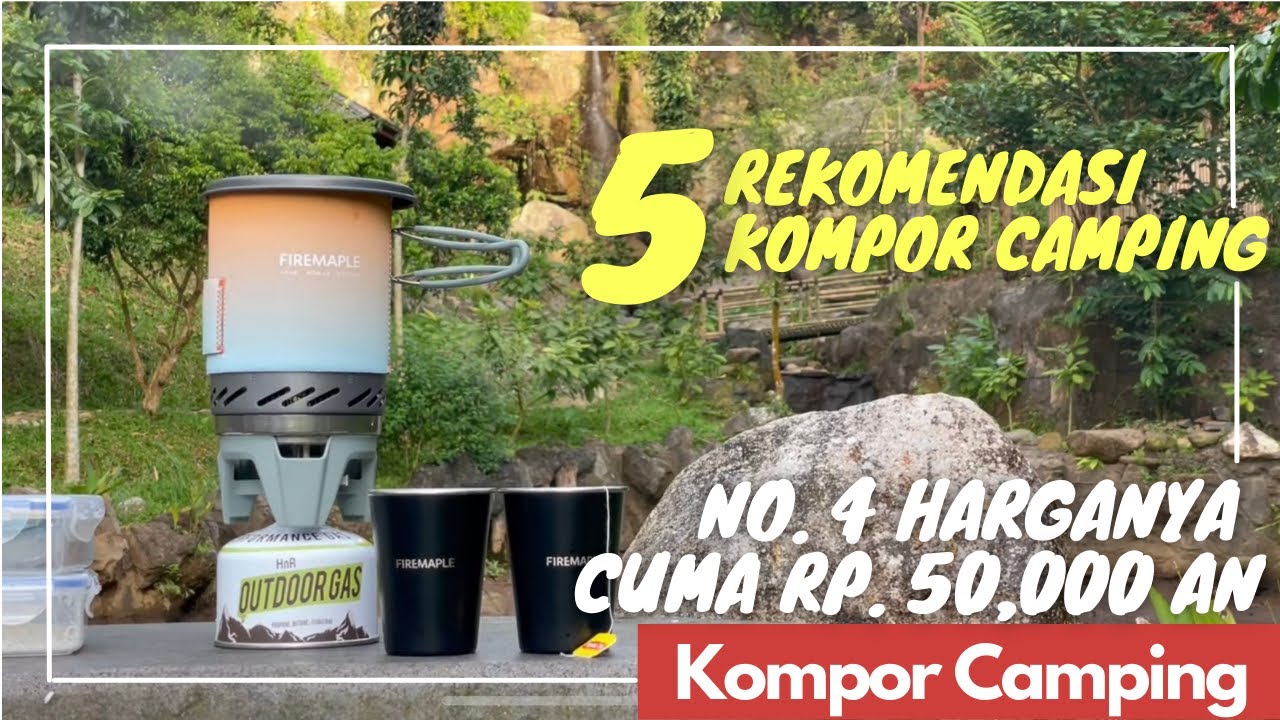 KOMPOR CAMPING PORTABLE | PERLENGKAPAN CAMPING KELUARGA | FIREMAPLE | KOVAR | HIKE N RUN
