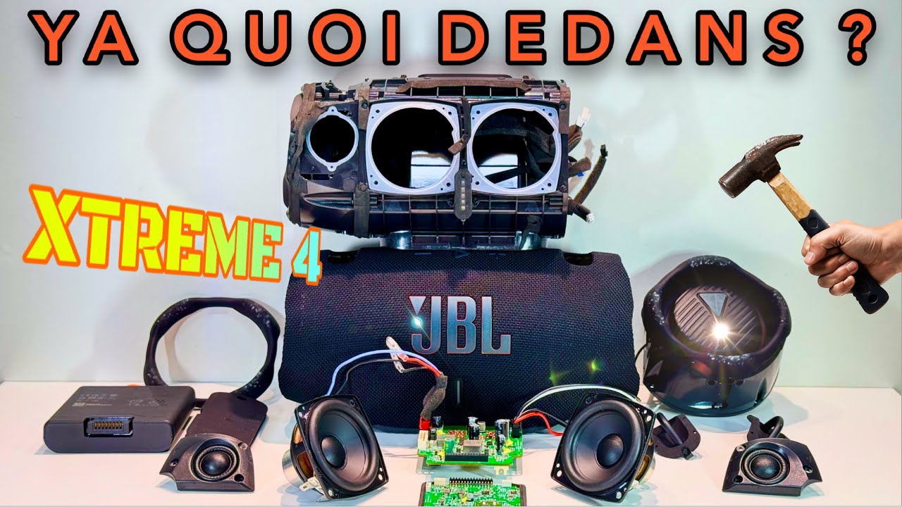 🪛 J'ouvre la JBL XTREME 4 🔧 Ya Quoi Dedans ?