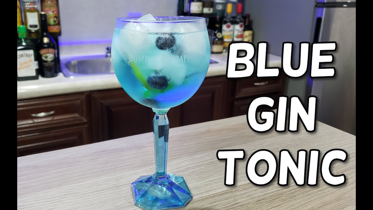 ¿Cómo Preparar el BLUE GIN TONIC?  |  ¡Delicioso y Fácil de Preparar!