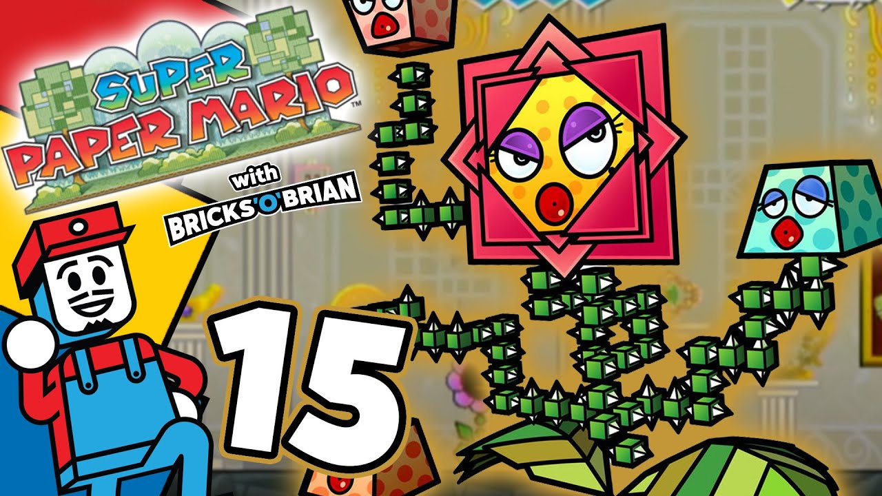 Disturbing Flowery Royalty - Super Paper Mario with Bricks 'O' Brian