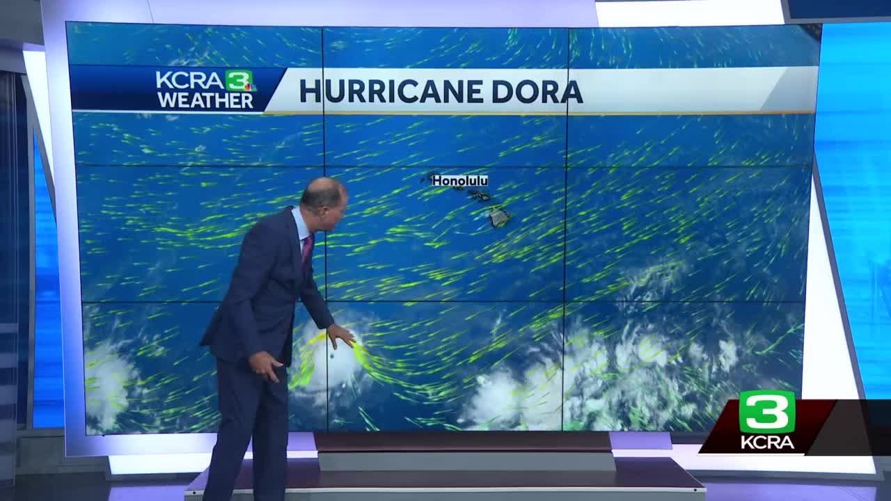 Why Hurricane Dora is not affecting Maui wildfire in Hawaii