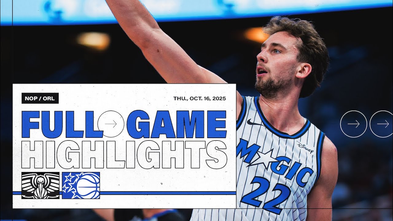 FULL GAME HIGHLIGHTS: PELICANS VS. MAGIC 10.16.25
