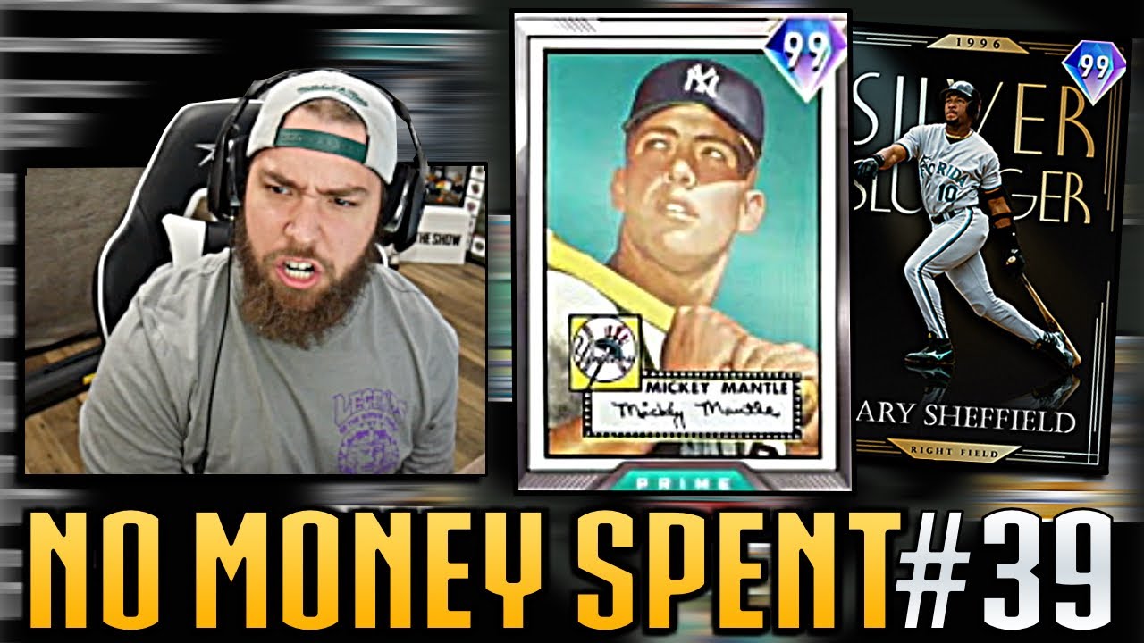 99 MICKEY MANTLE HUGE IN HIS DEBUT! No Money Spent #39 MLB The Show 20!