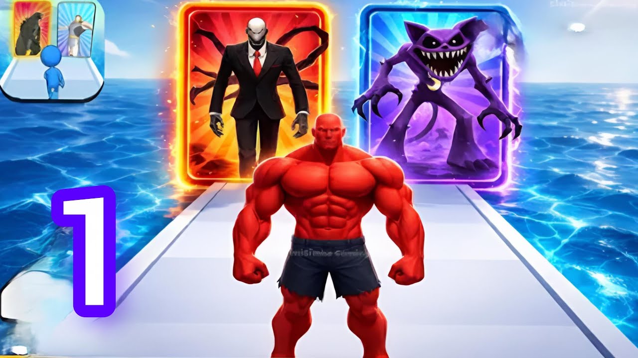 Monster Draft Gameplay Walkthrough Part 1 Satisfying Draft & Fight (Android,iOS)