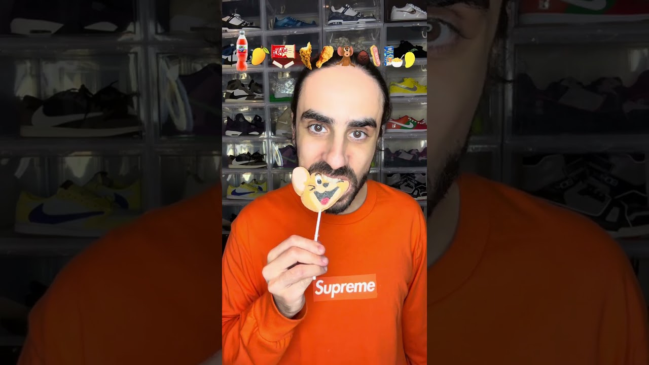 Food ASMR Eating a Fanta bottle