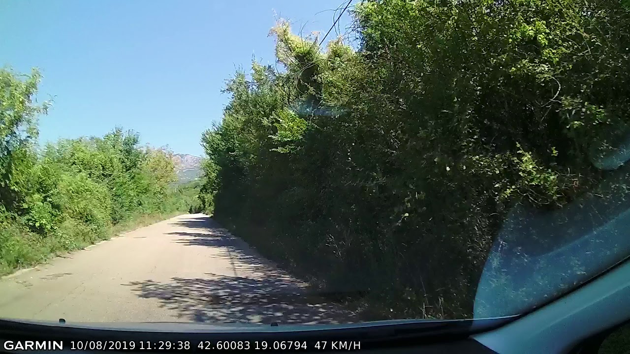 DRIVE #743: Danilovgrad-Slap-Bogetići (Montenegro) (timelapse 4x) *Read Description*