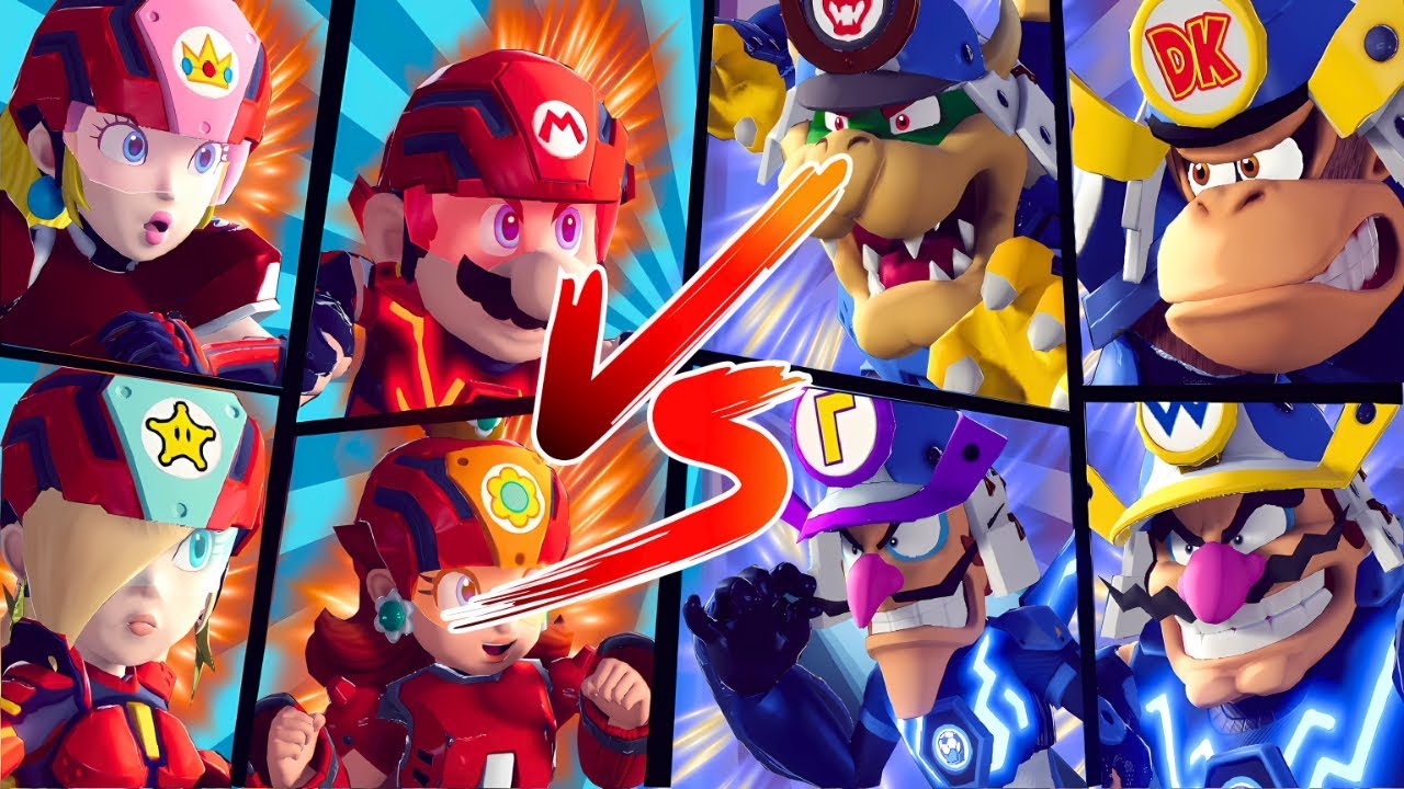 【Mario Strikers Battle League Football】Princesses & Mario Take On Bowser’s Brutal Squad!
