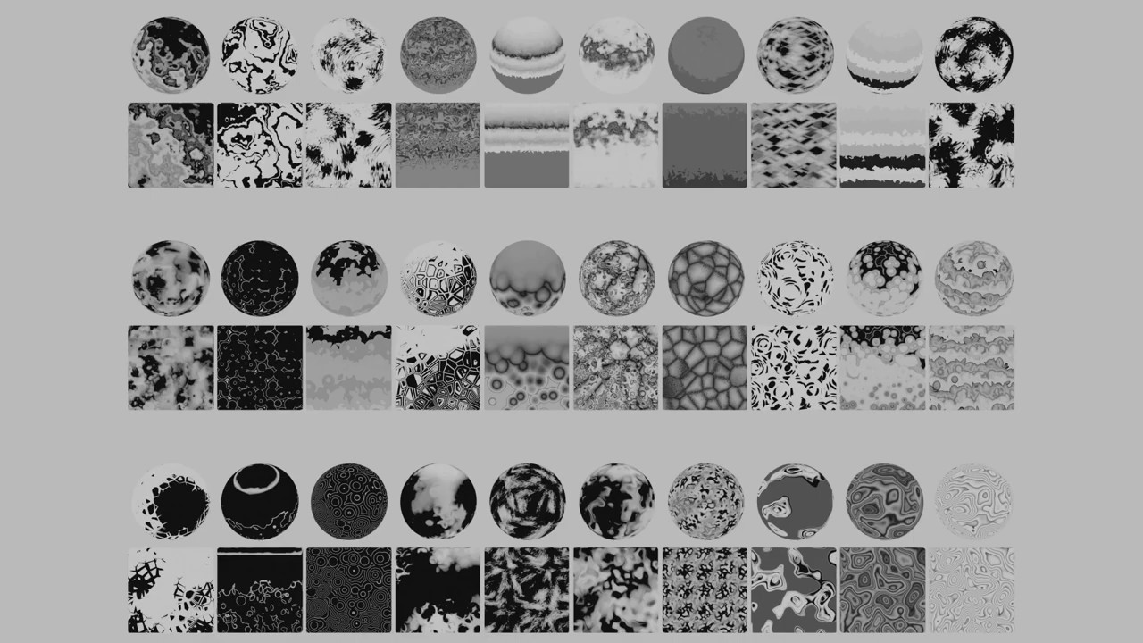 Procedural Nodes (part 6) - Getting variety from the texture nodes in Blender