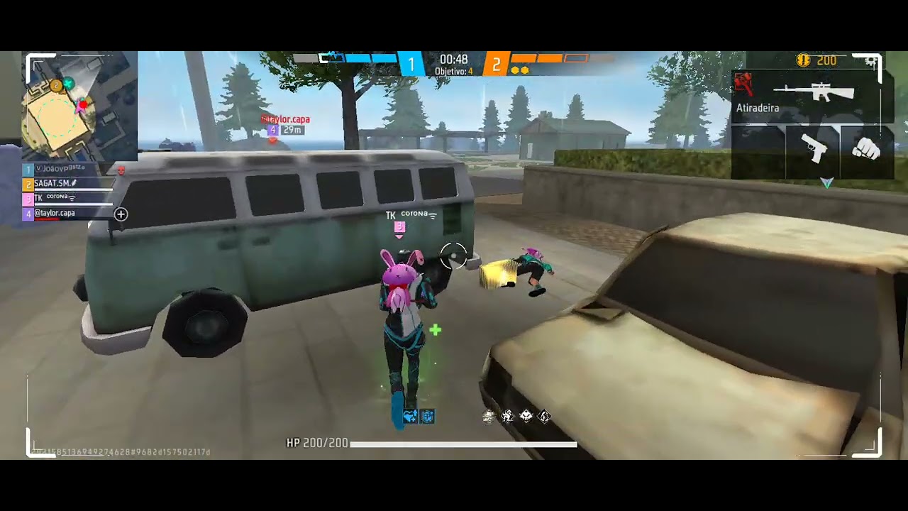 Jogando CS Rankeado com um hud novo #freefire 