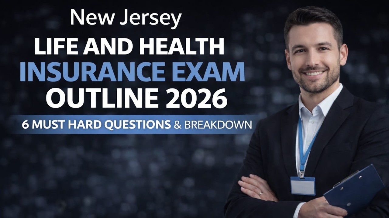 New Jersey Life And Health Insurance Exam Outline 2026 | Questions &  Breakdown