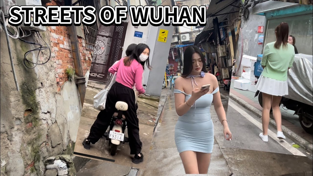汉口古街小巷。Hankou ancient streets and alleys. Streets of Wuhan, China, Tuesday, April 30, 2024