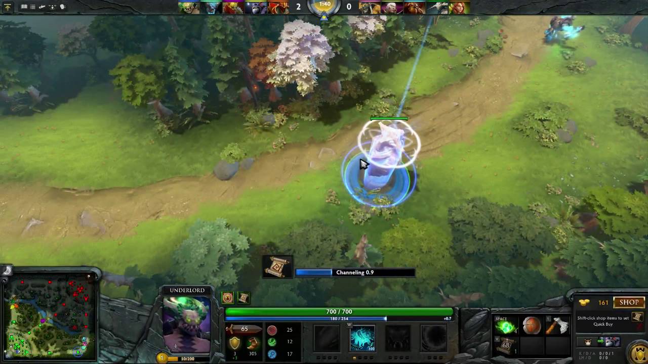 Dota 2 First harassment