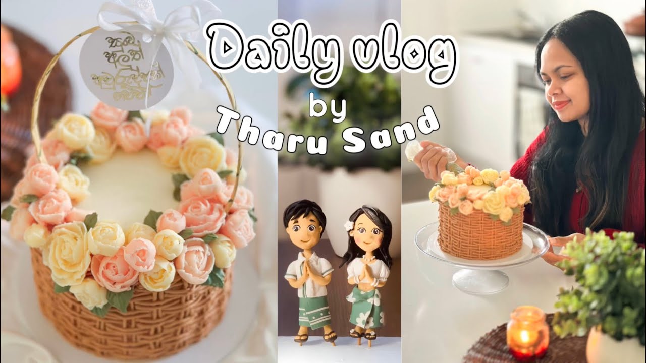 යාලුවෝ දෙන්නෙක් surprise කරන්න හදපු ලස්සන තෑග්ග🎁| Baking & Decorating Cakes | Polymer Clay Toppers✨