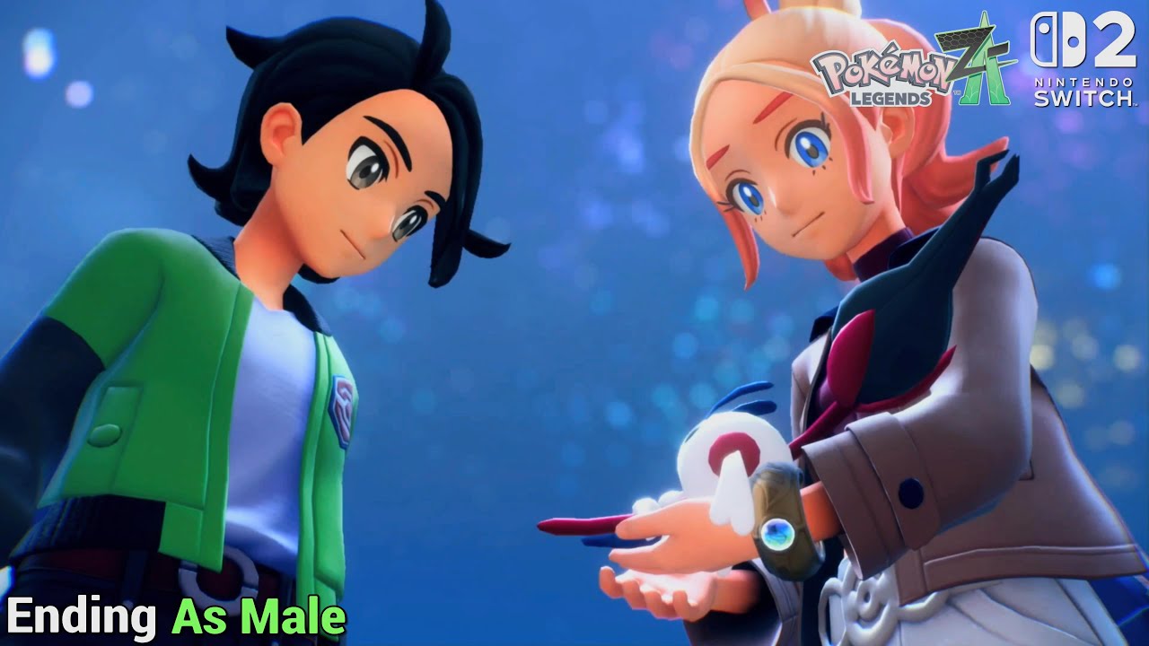 Pokémon Legends Z-A: Ending Scene as Paxton & Taunie - Ending Credits (4K SW2)