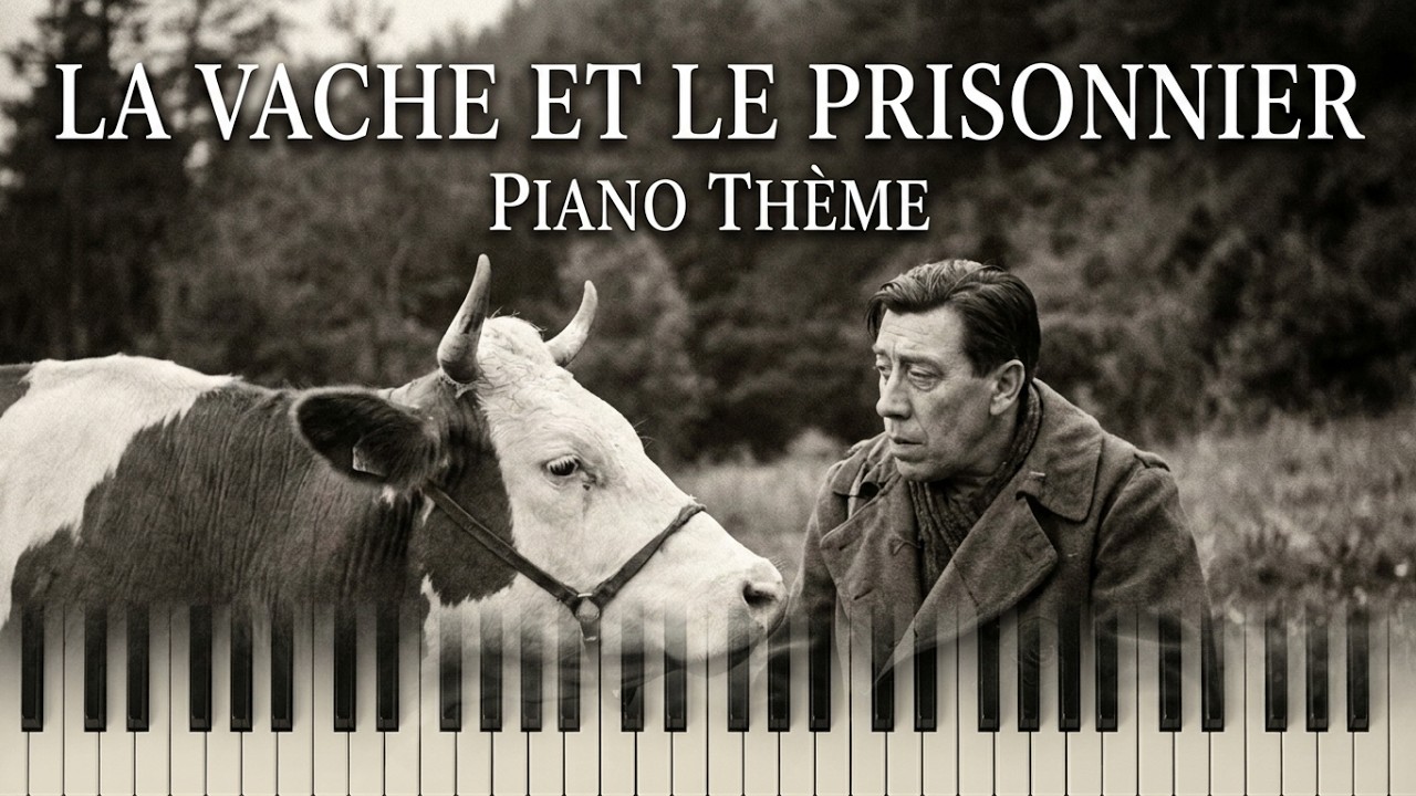 La Vache et le Prisonnier - Thème - Piano (Paul Durand)