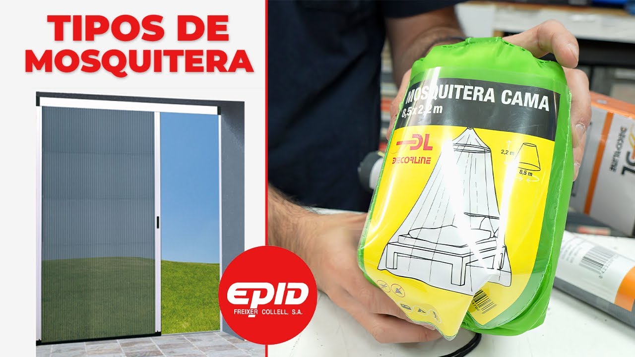 🤔&iquest;Qu&eacute; Mosquitera Comprar? 🛍️ TIPOS DE MOSQUITERAS de EPID
