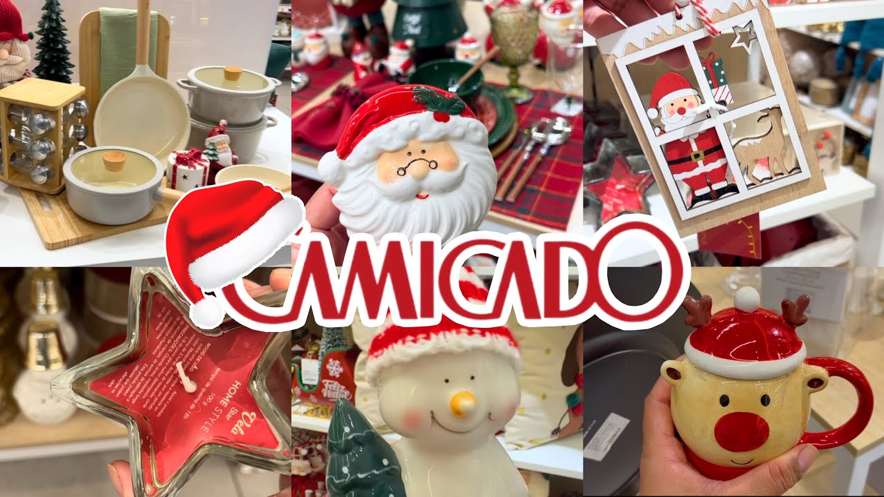 DECORAÇÃO DE NATAL NA CAMICADO 🎄🌟 NOVIDADES e MUITA INSPIRAÇÃO 