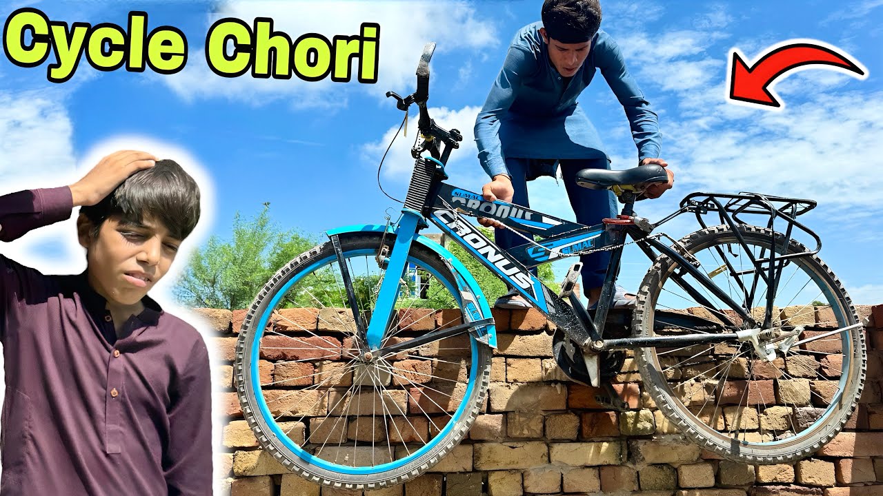 Cycle chori prank on Arsaln 🤣 | Garnier slant ki cycle chori kar li | Hammd shafique