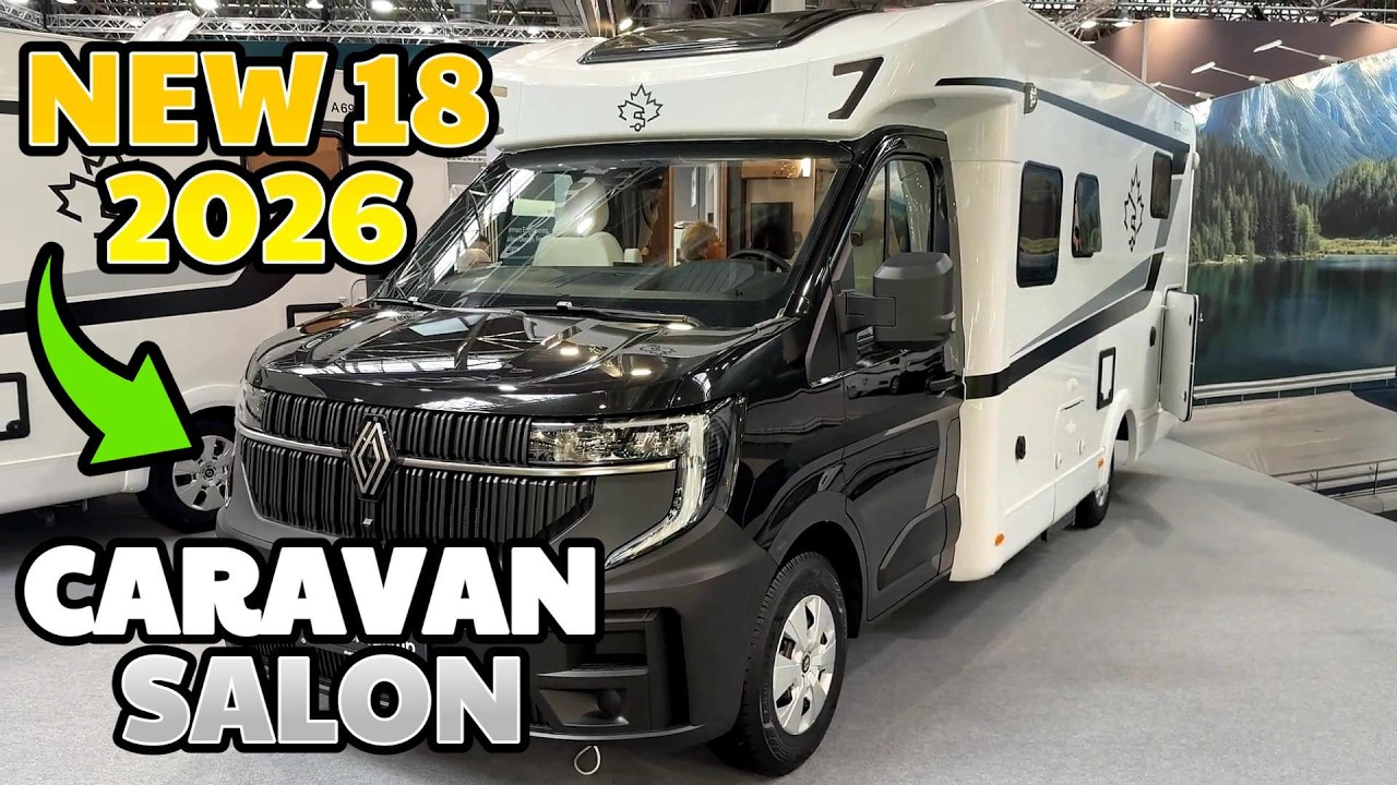 Unveiling the Most Exciting 2026 Motorhomes! | Caravan Salon Düsseldorf 2025 Day 1