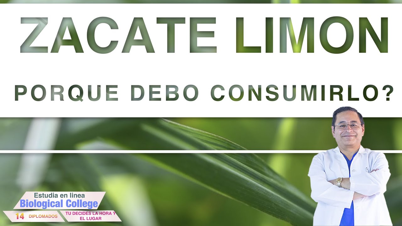 Porque debo usar Zacate Limon