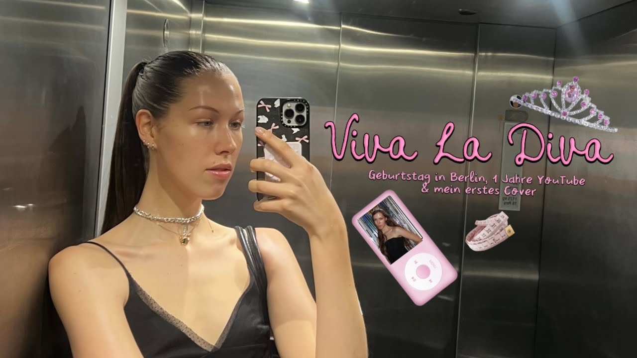 Viva La Diva💖 Geburtstag in Berlin, ein Jahr YouTube und mein erstes Cover/ Berlin Vlog Volume: 15